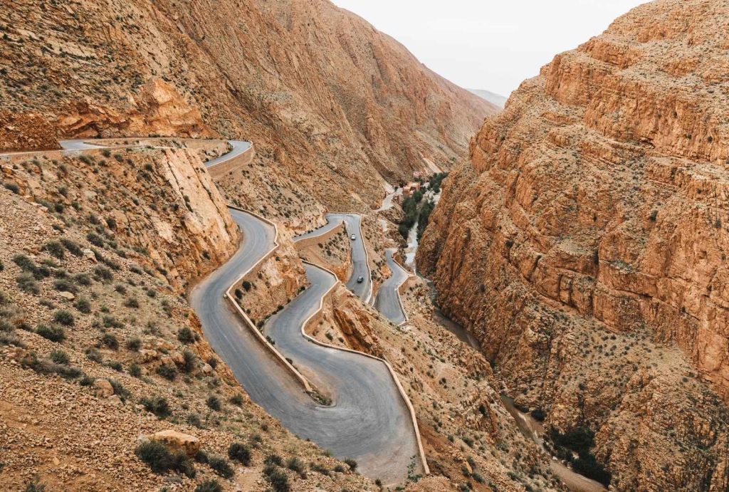 todra gorges road